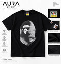 Camiseta Ape Head Negra Streetwear