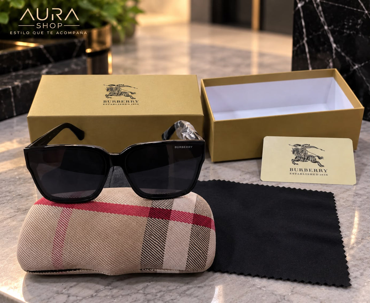 Burberry Meryl BE4393 40518G Cat-Eye Sunglasses – Black / Check
