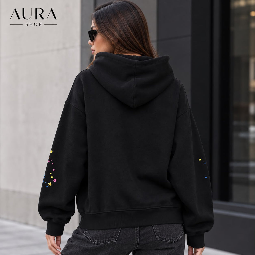 SP5DER P*NK Hoodie “Black” — FW21