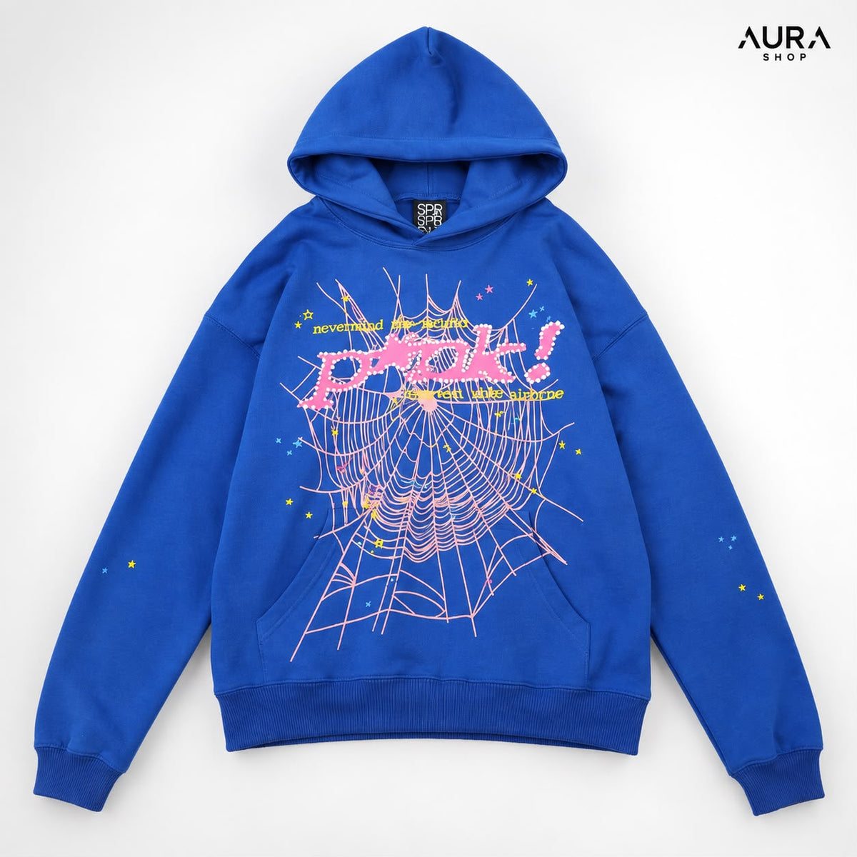 SP5DER Punk V2 Hoodie – Blue