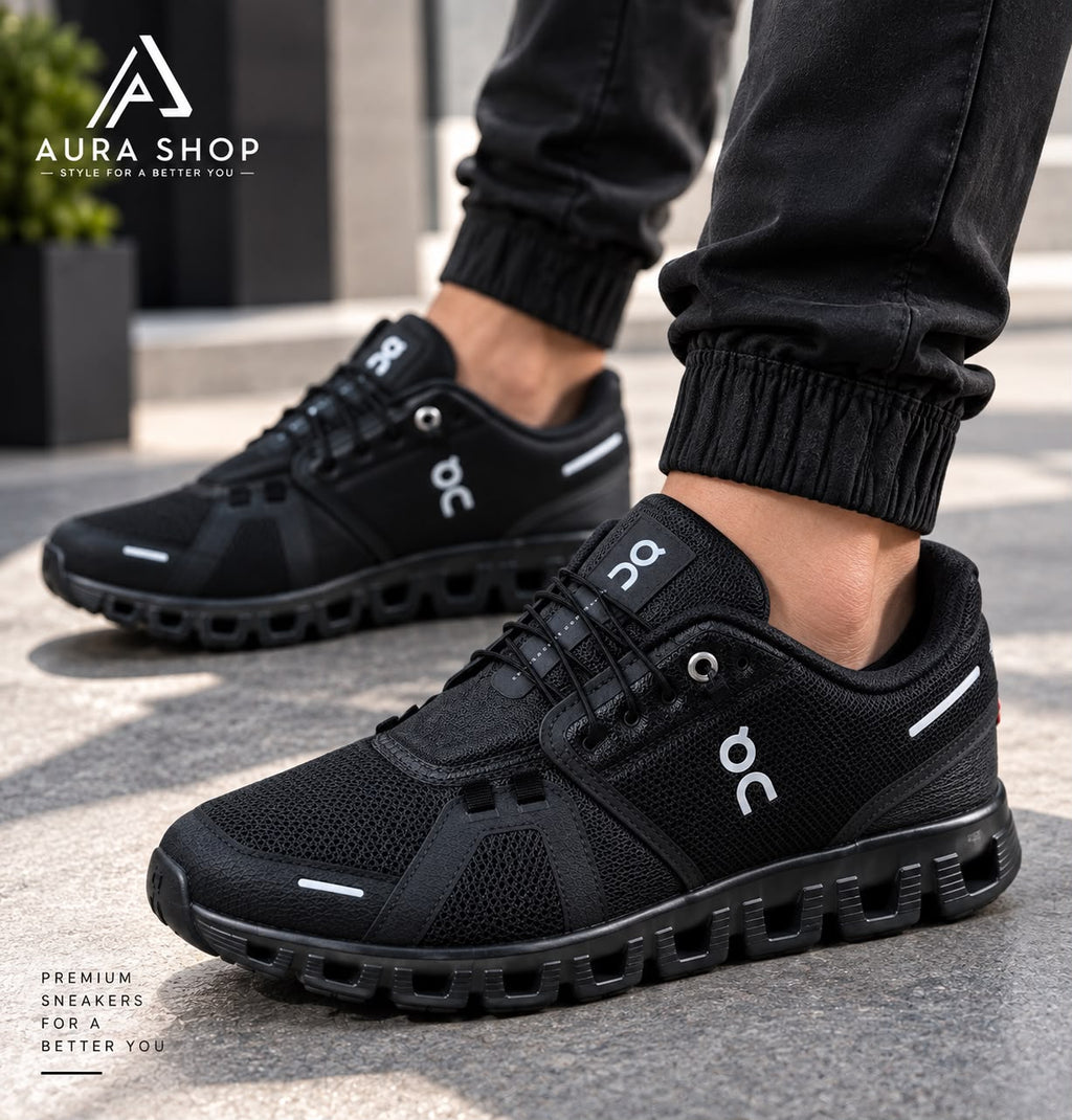 On Cloud 6 Black Black Men’s Sneakers