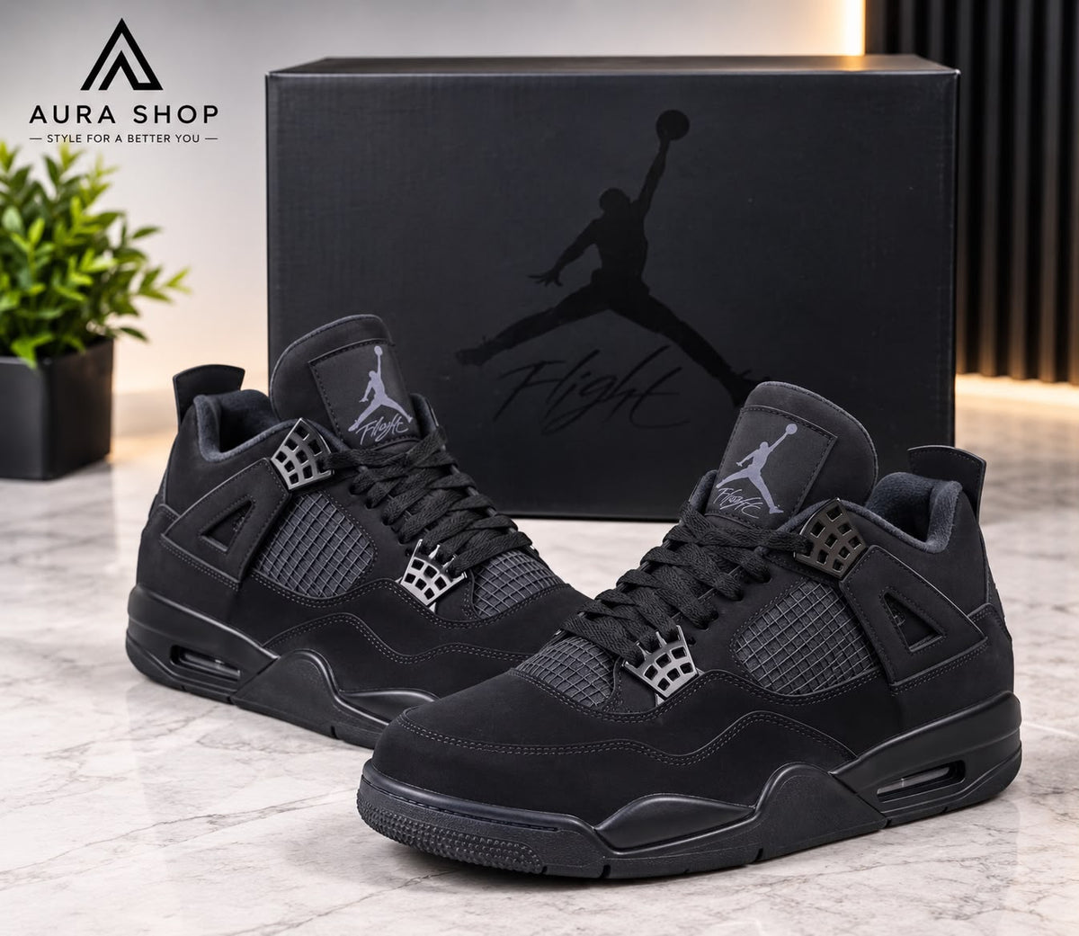 Air Jordan 4 Retro Black Cat 2020 Men’s Sneakers