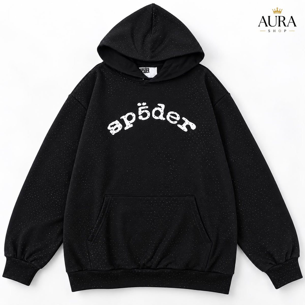 Sp5der VVS Hoodie – Black