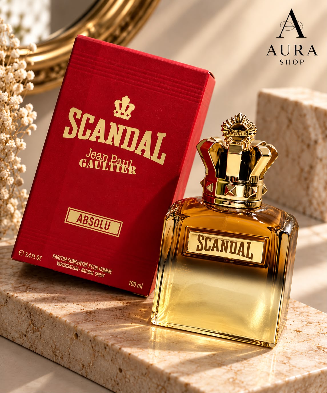 Jean Paul Gaultier Scandal Pour Homme Absolu Parfum Concentré 100 mL / 3.4 fl oz