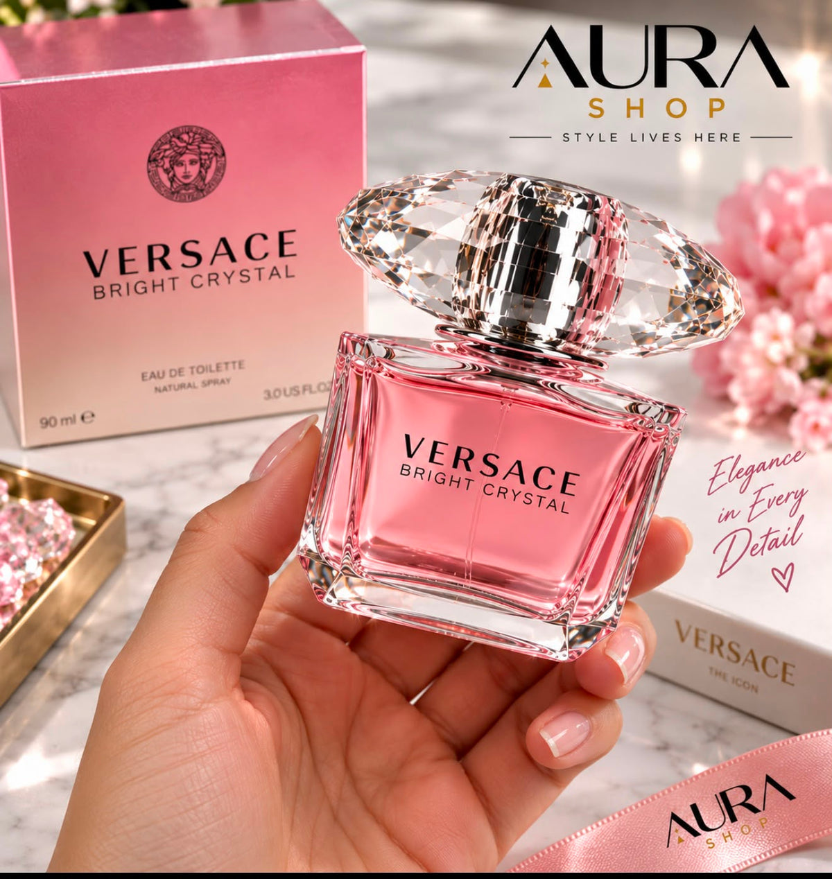 Versace Bright Crystal Eau de Toilette 90 ml