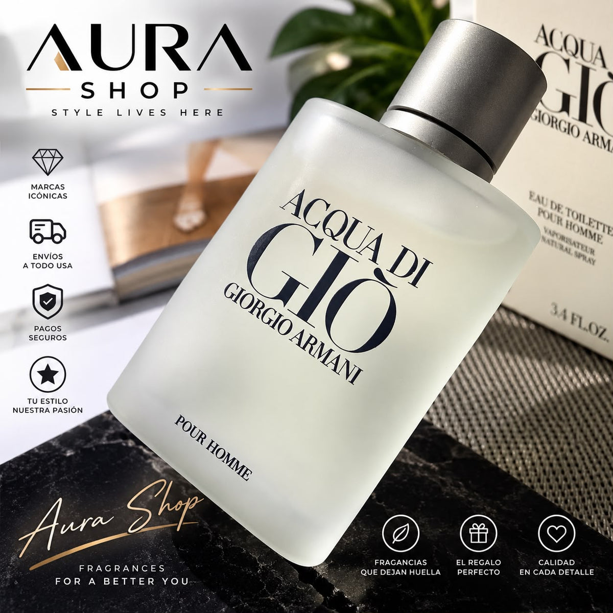Acqua di Giò Giorgio Armani Pour Homme Eau de Toilette 100 ml