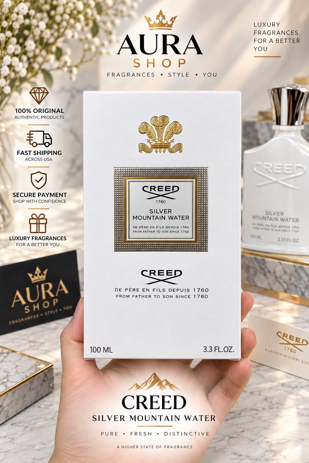 Creed Silver Mountain Water Eau de Parfum 100ml