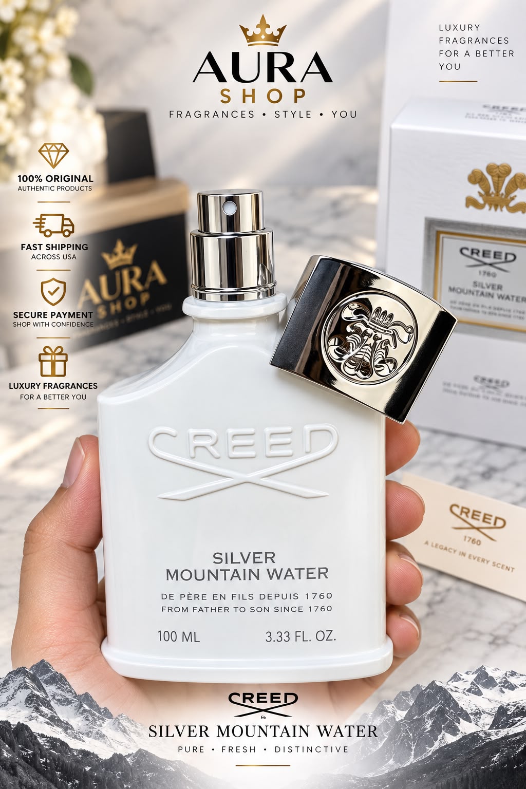 Creed Silver Mountain Water Eau de Parfum 100ml