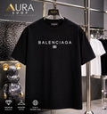 Camiseta Negra Streetwear BALENCIAGA