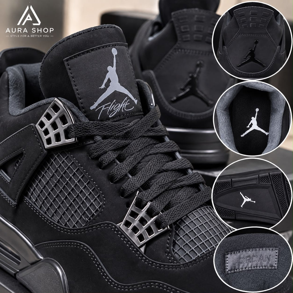 Air Jordan 4 Retro Black Cat 2020 Men’s Sneakers